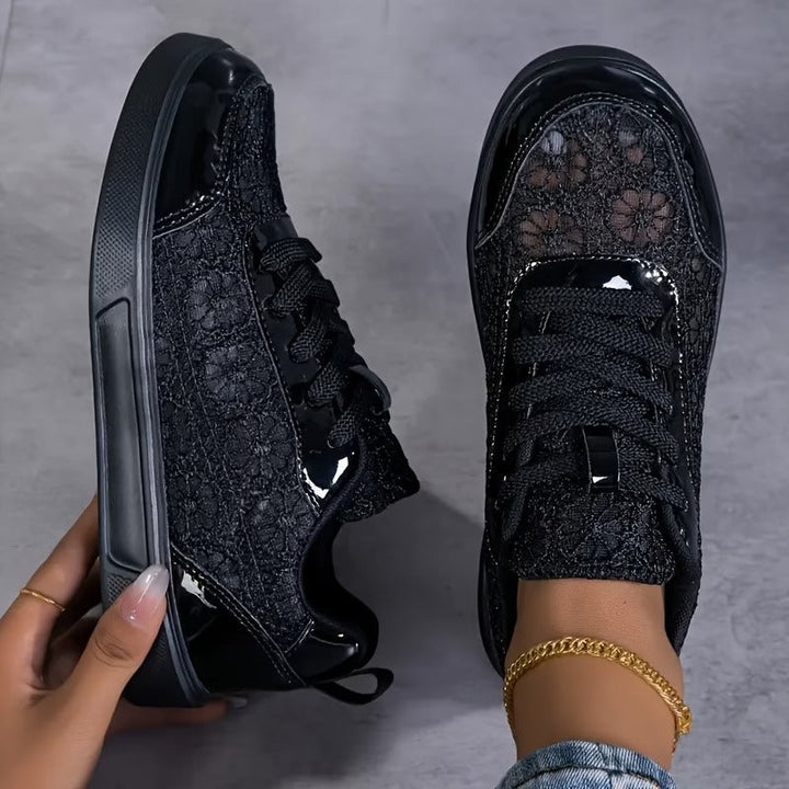 Lacey | Floral Lace Sneakers