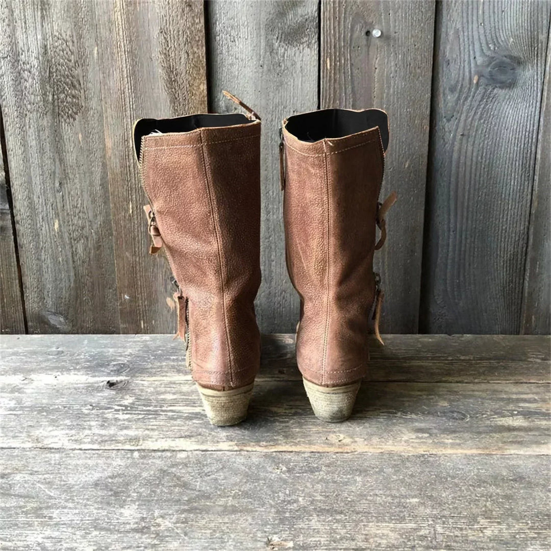 Amparo | Leather Fall Boots