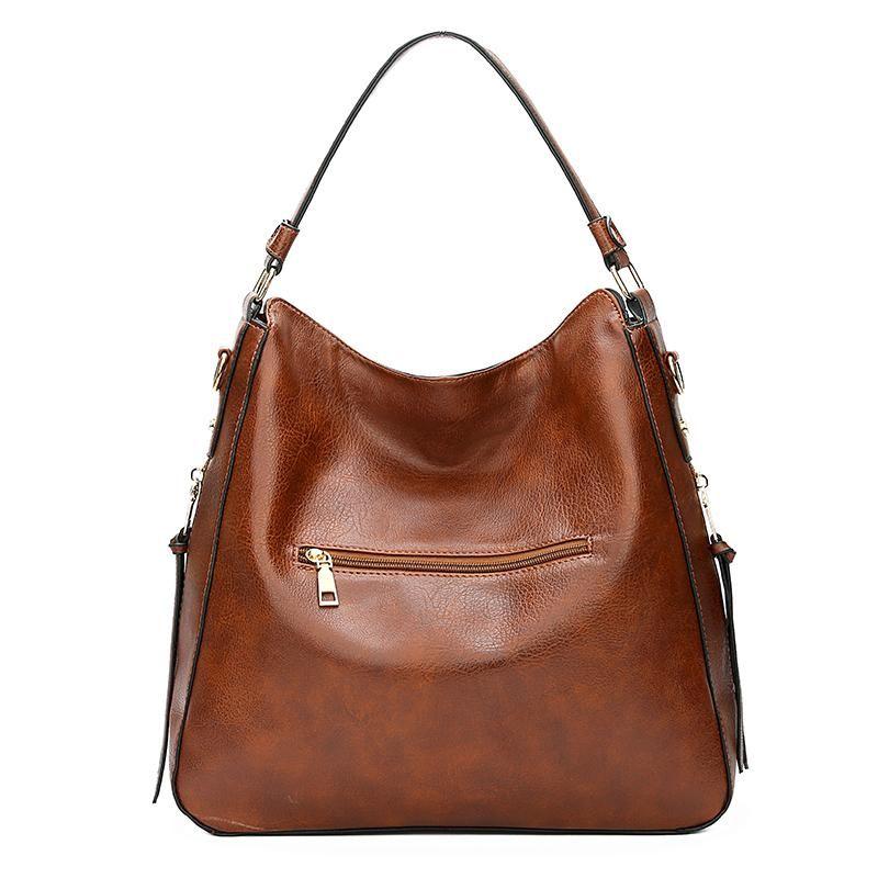 Lizel | Luxury Leather 3-Piece Hobo Bag Set