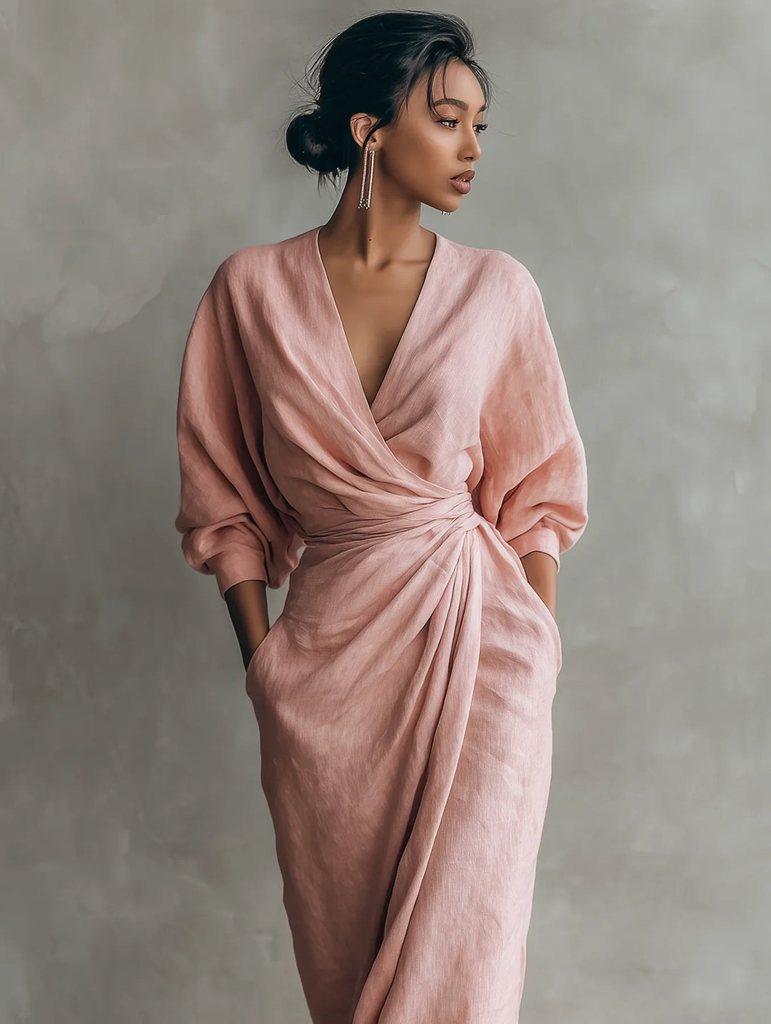 Lorena | Maxi Dress with V-Neck