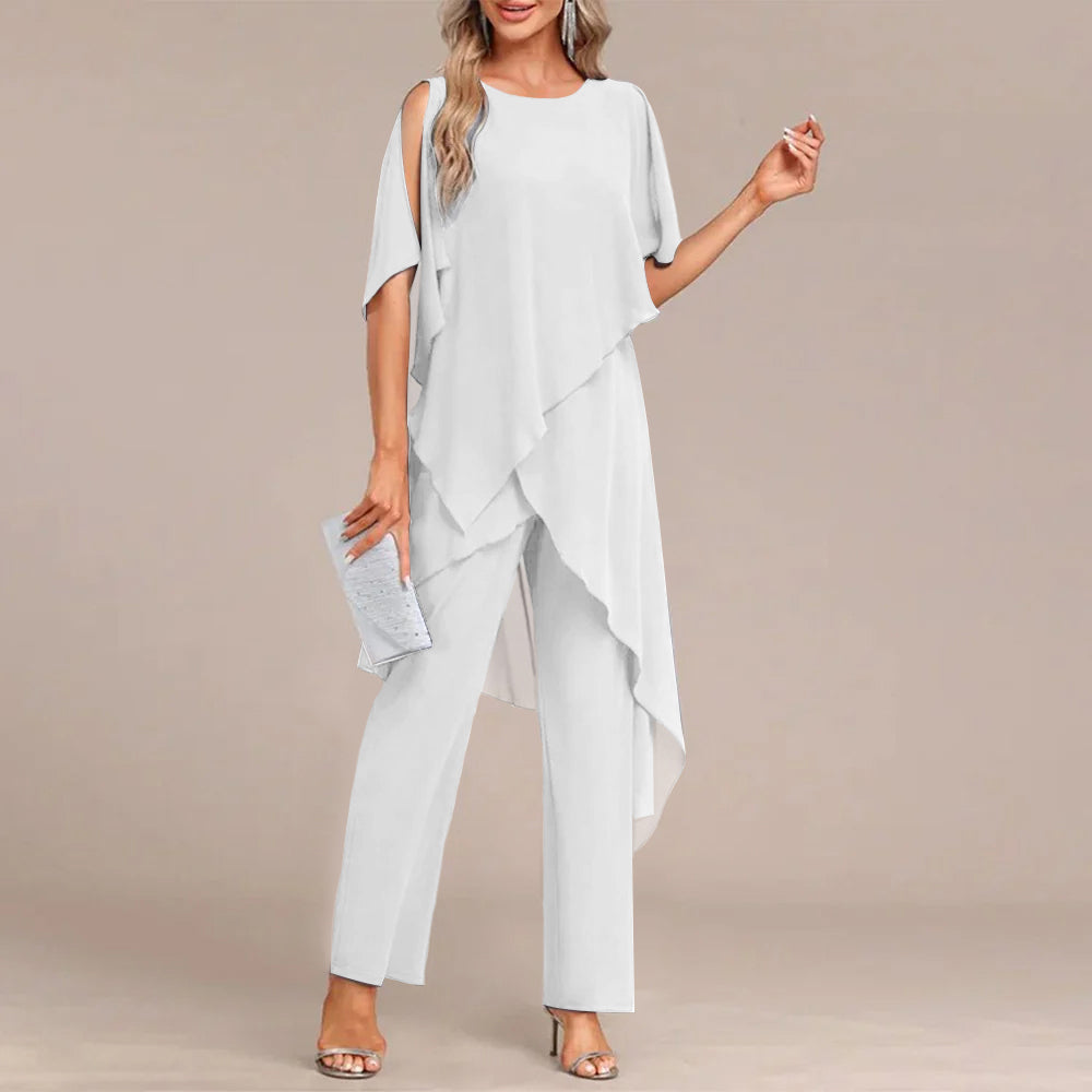 Chloé | Two-Piece Set with Round Neck