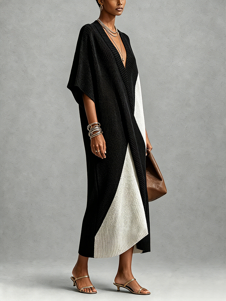 Vienna | Ebony Ivory Dress