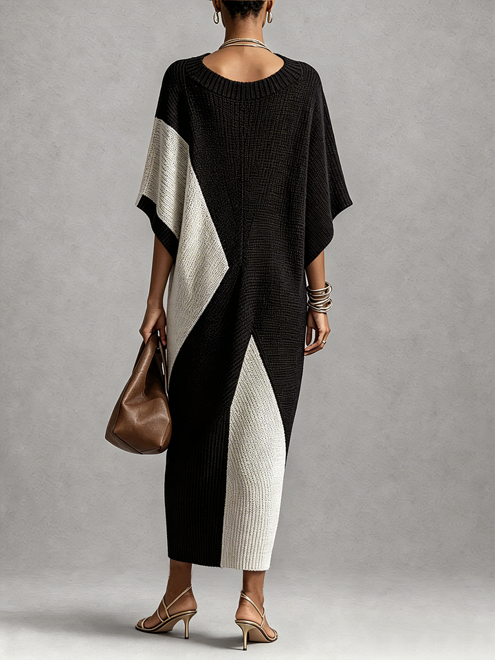 Vienna | Ebony Ivory Dress
