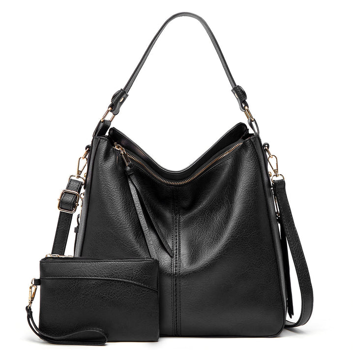 Victoria | Luxury Leather Anti-Theft Hobo Handbag + FREE Pouch Wallet