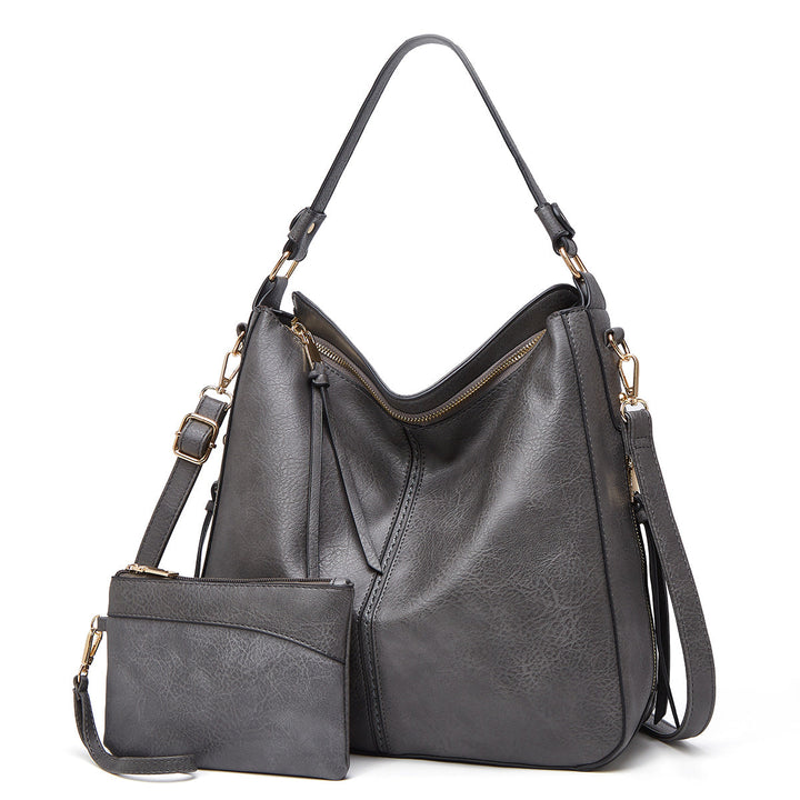 Victoria | Luxury Leather Anti-Theft Hobo Handbag + FREE Pouch Wallet