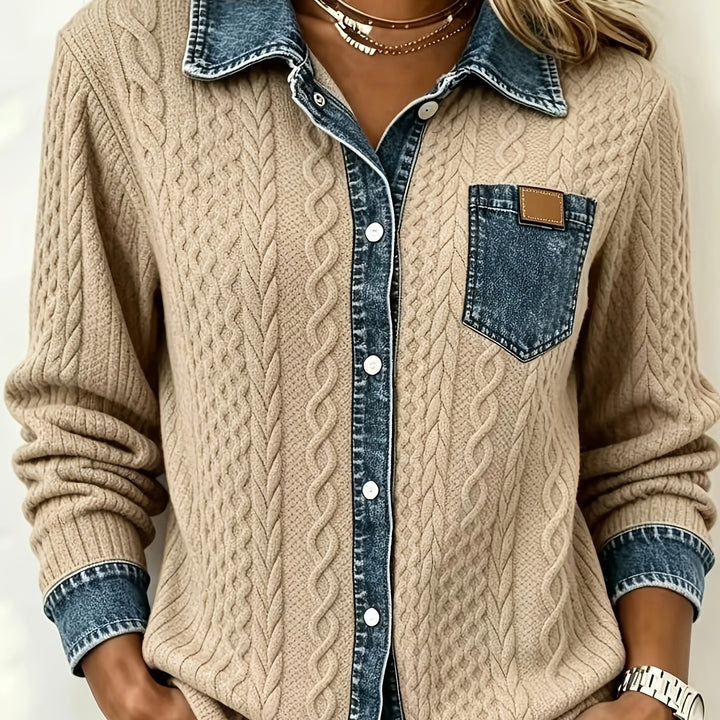 Roxy | Comfortable Denim Cardigan
