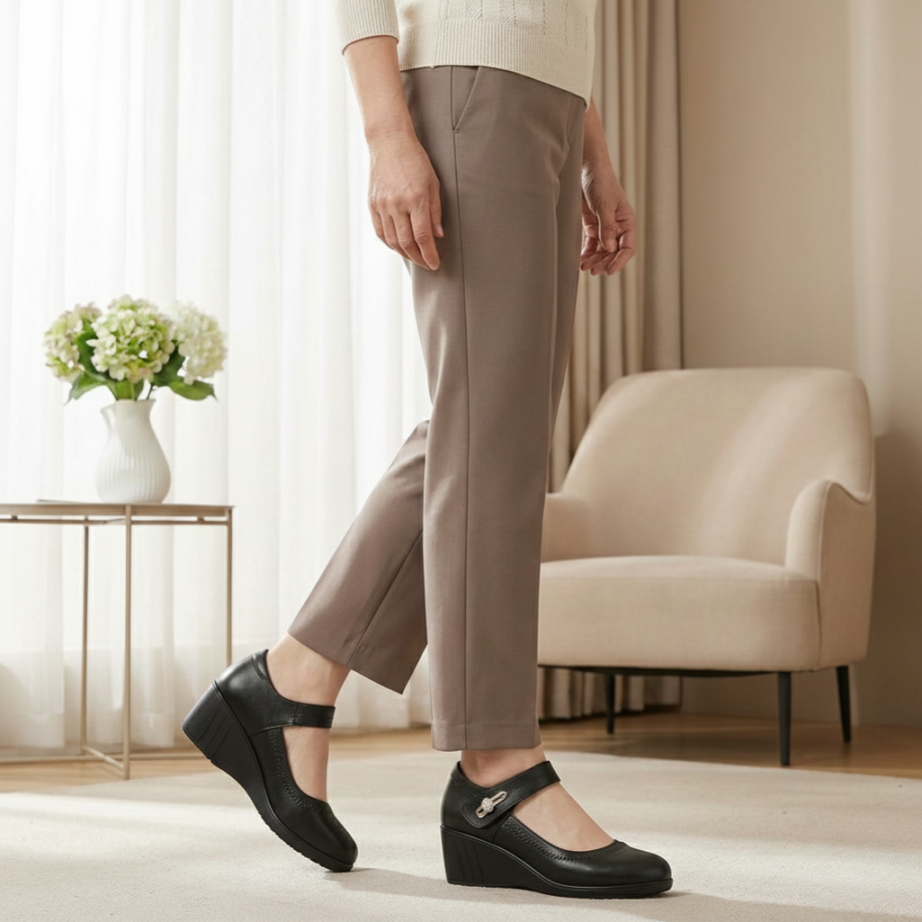 Lina | Elegant Mid-Heel Comfort Shoes