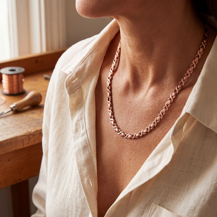 Splice | Copper Necklace