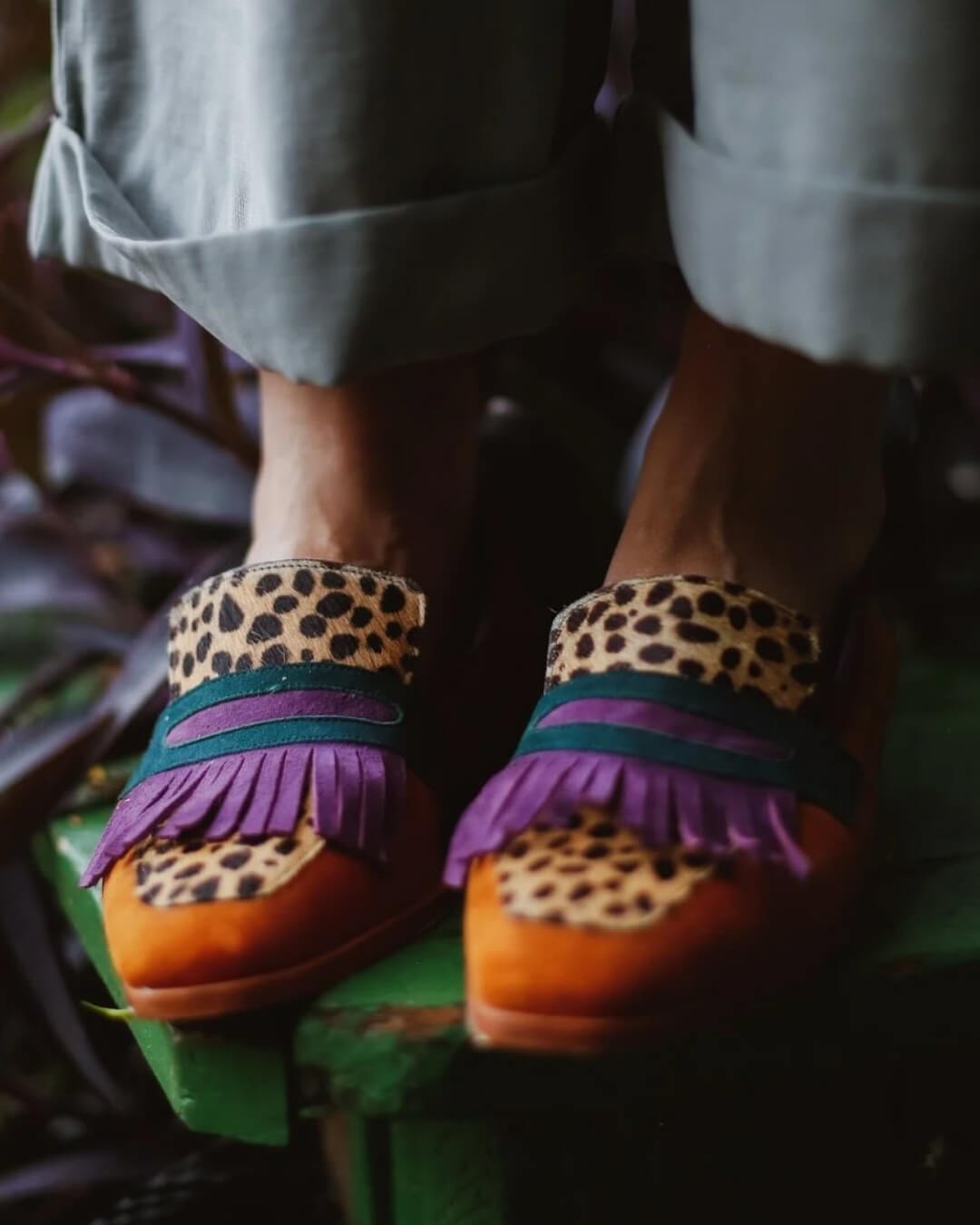 Chiara | Moccasins Glossy Effect