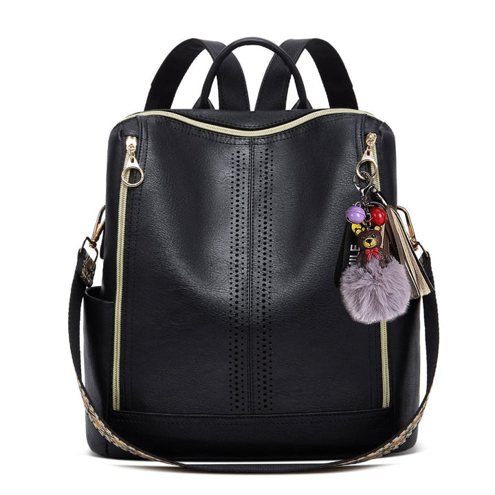 Mara | Luxury Leather 2-in-1 Convertible Backpack + Free Pouch