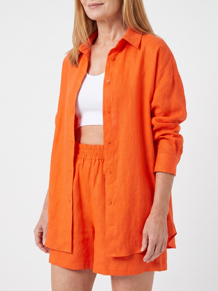 Philomena | Cropped Camisole And Wide Leg Pants Set