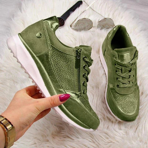 Mylah | Zip-Up Sneakers