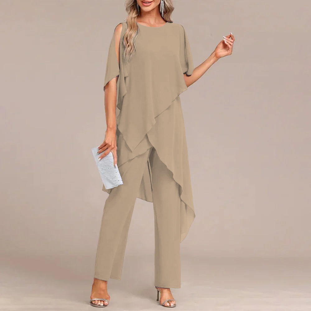 Chloé | Two-Piece Set with Round Neck