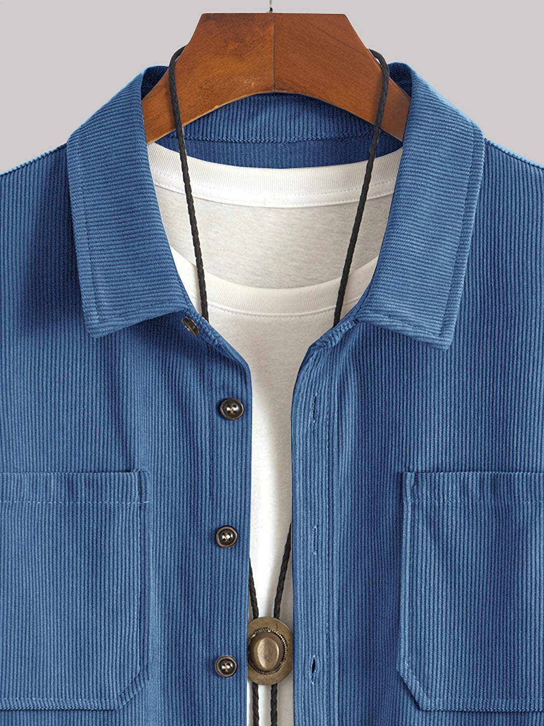 Brandon | Ribbed Textured Overshirt