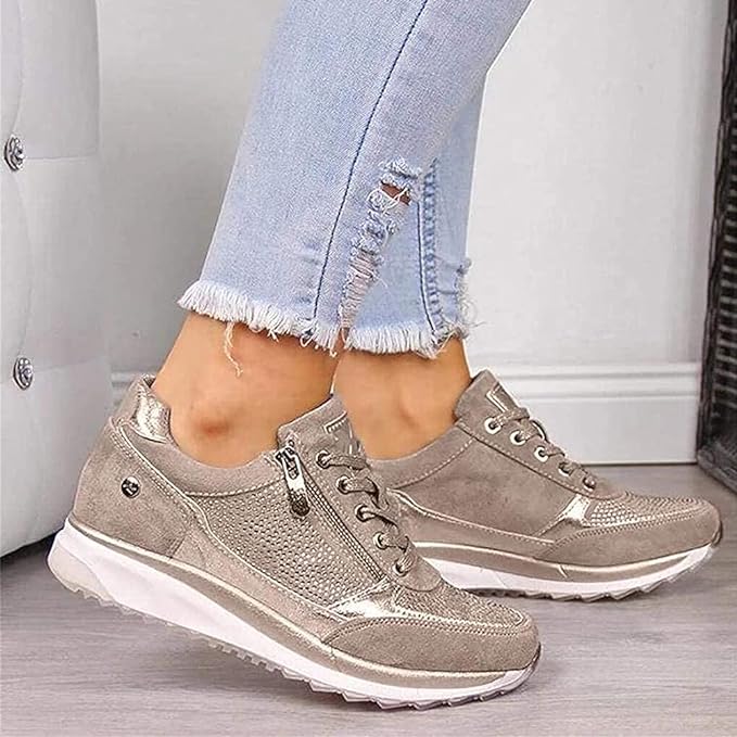 Mylah | Zip-Up Sneakers
