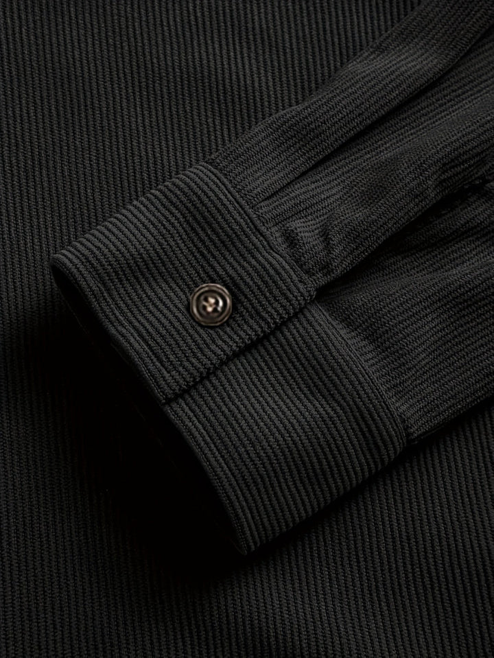 Brandon | Ribbed Textured Overshirt