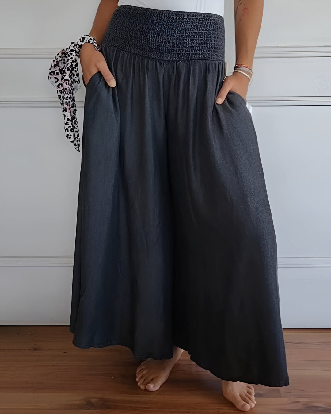 Lorraine | Comfortable pants with elastic waist