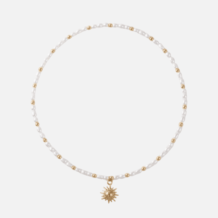 Greta | Golden Sun Necklace