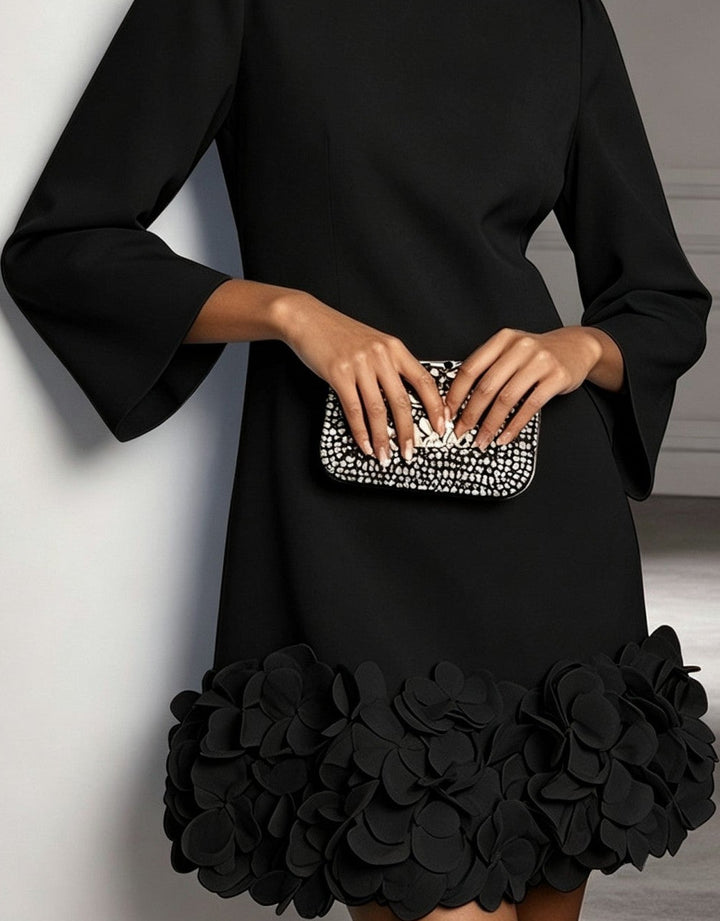 Amara | Classic Black Mini Dress