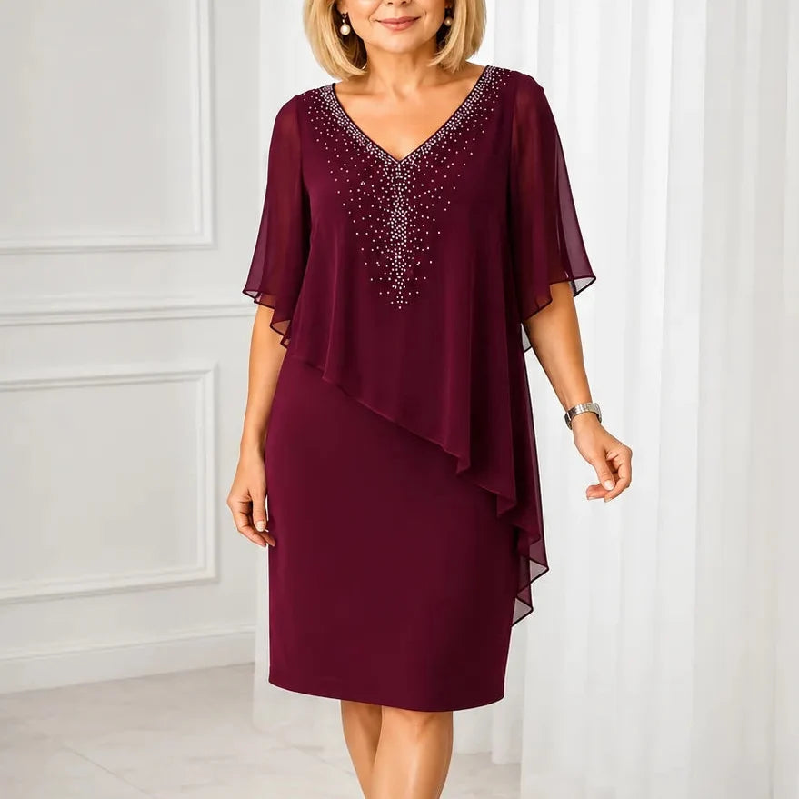 Joise | Cape Dress That Skips The Shawl Fuss