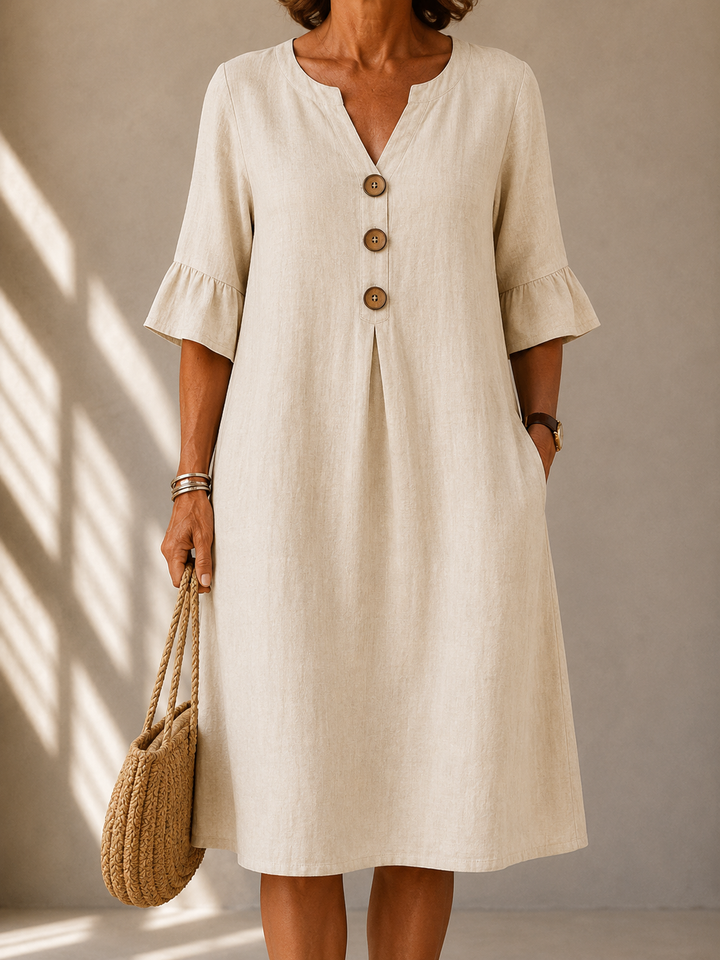 Eleanor | Button Dress