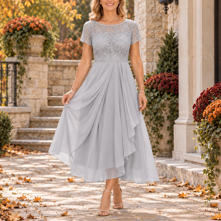 Lucy | Sophisticated Floral Lace Dress