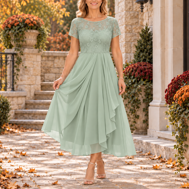 Lucy | Sophisticated Floral Lace Dress