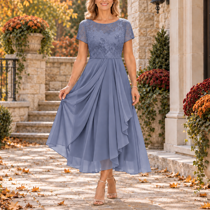 Lucy | Sophisticated Floral Lace Dress