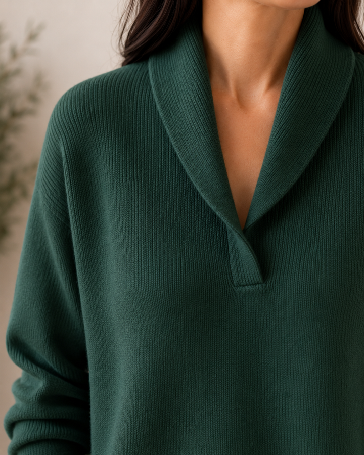 Selena | Soft V-Neck Jumper