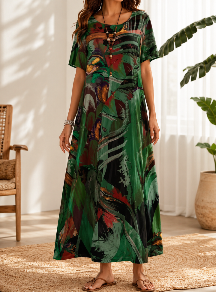 Irina | Chiffon Midi Dress