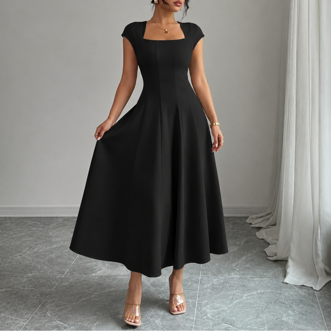 Wiveca | The Square-Neck Dress That Gives You A Waist