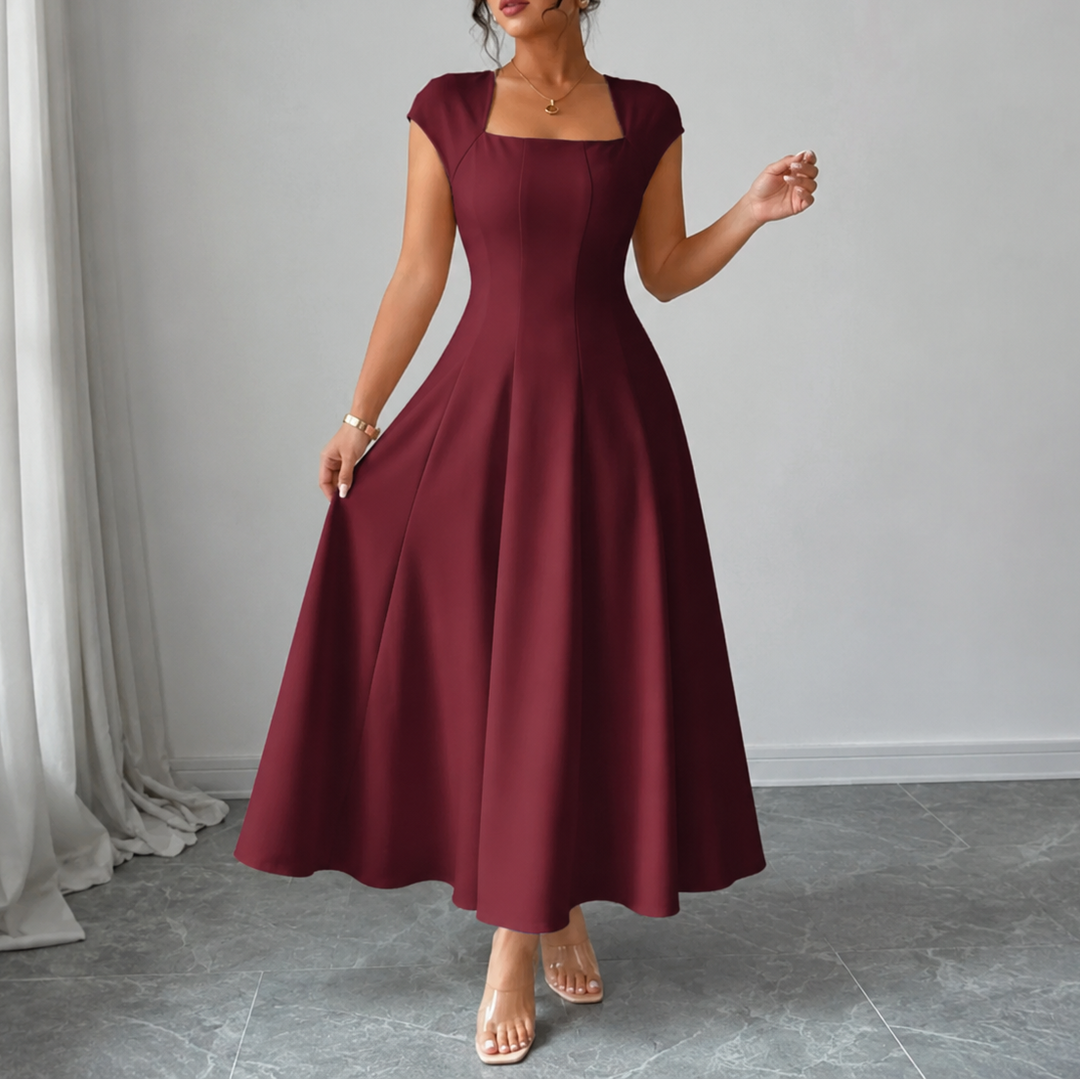 Wiveca | The Square-Neck Dress That Gives You A Waist