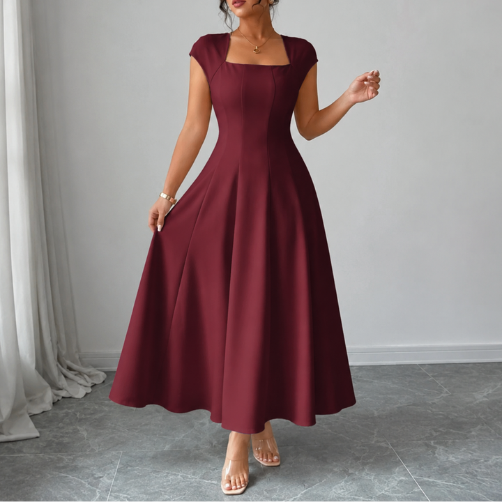 Wiveca | The Square-Neck Dress That Gives You A Waist