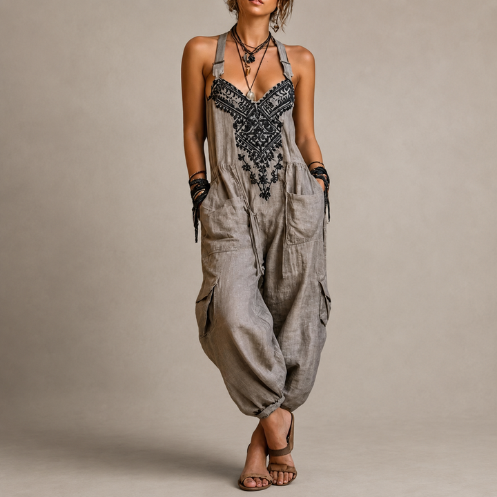 CLAIRE | BOHEMIAN HAREM JUMPSUIT