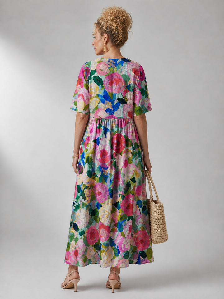 Bente - Vintage Flower Dress