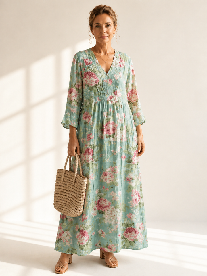 Anne - Printed Summer Dress