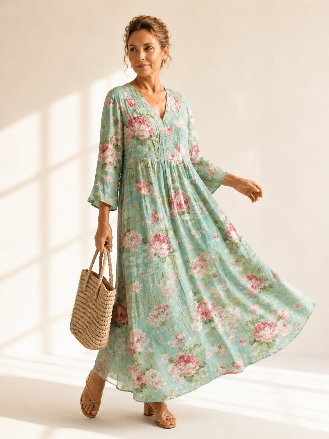 Anne - Printed Summer Dress