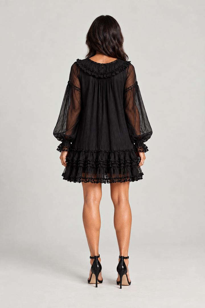 Solanna | Flowing Ruffle Dress