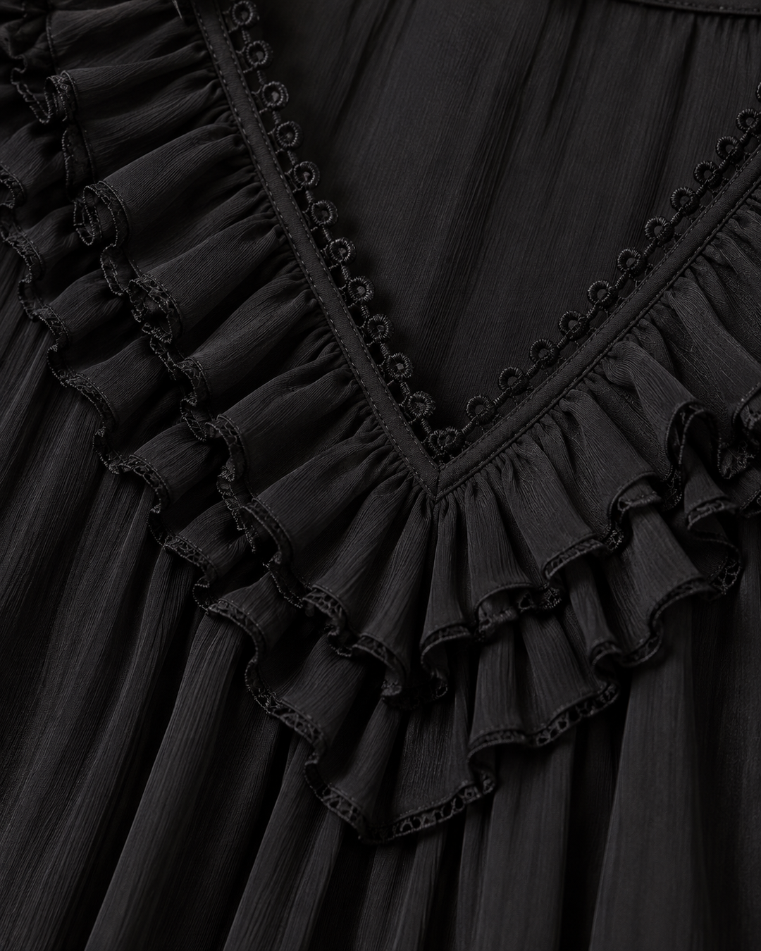 Solanna | Flowing Ruffle Dress