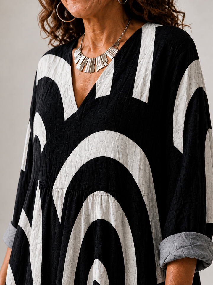 Cynthia - Summer Breeze Printed Dress