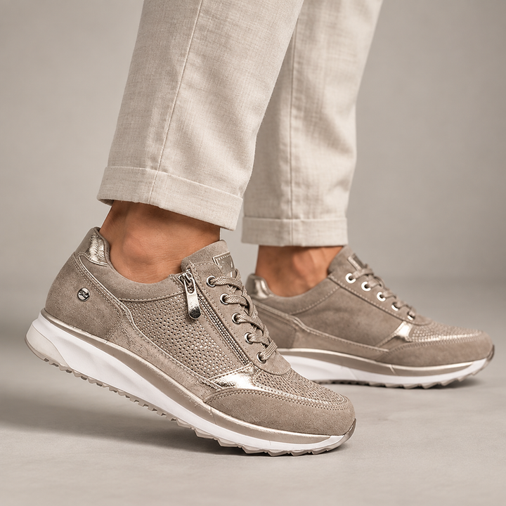 Mylah | Zip-Up Sneakers