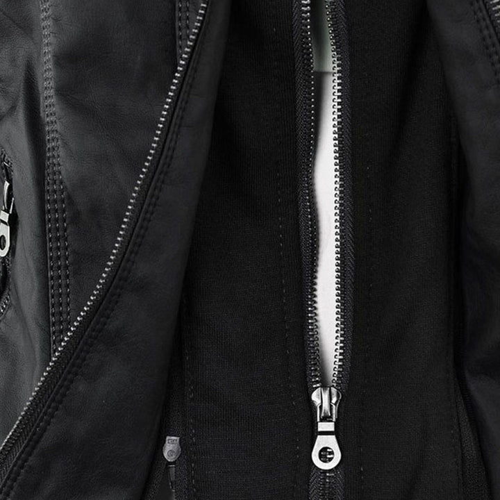 Callista | Hooded Moto Jacket