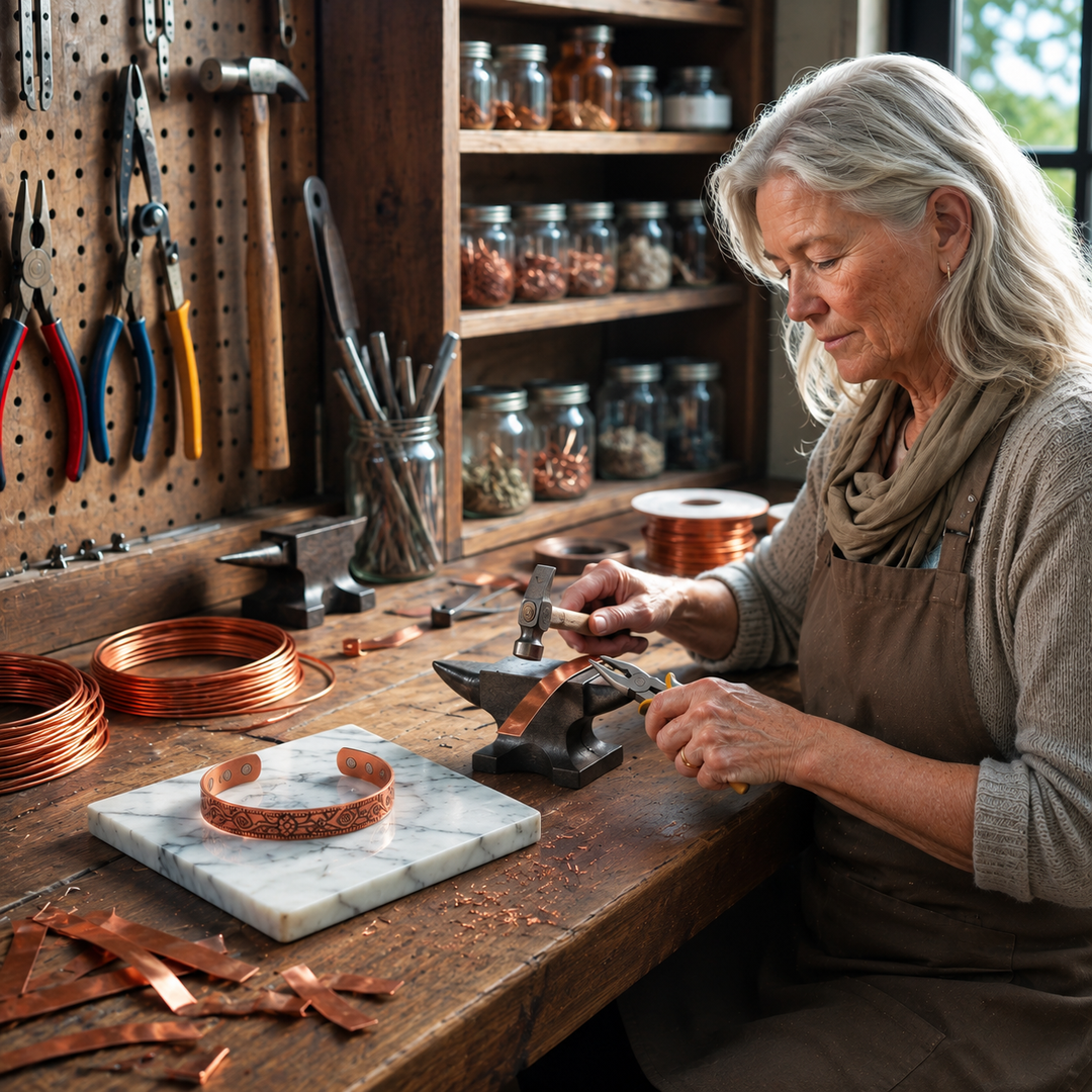 Furrow | Copper Bracelet