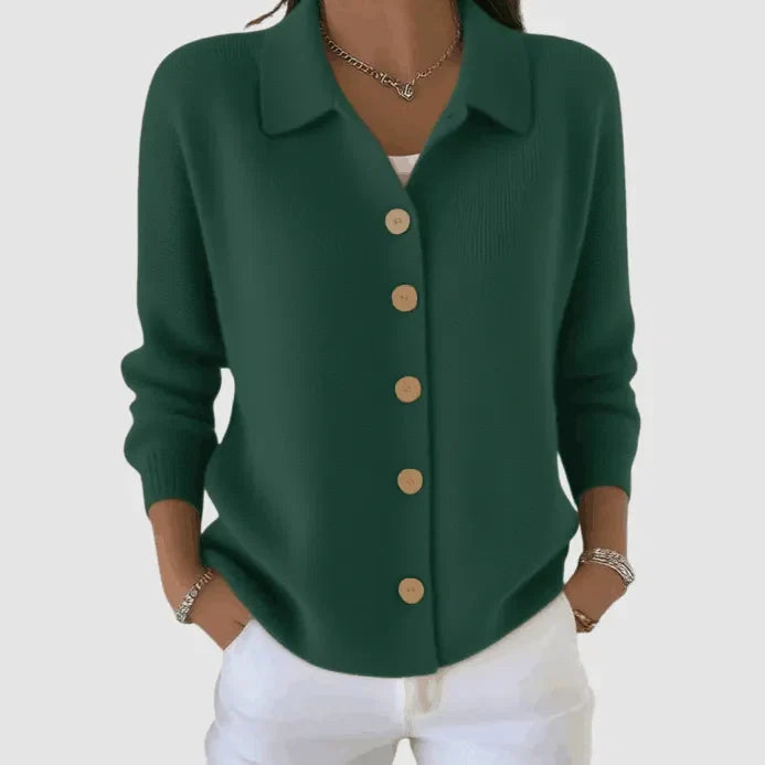 Ryleigh | Button-Up Knit Cardigan