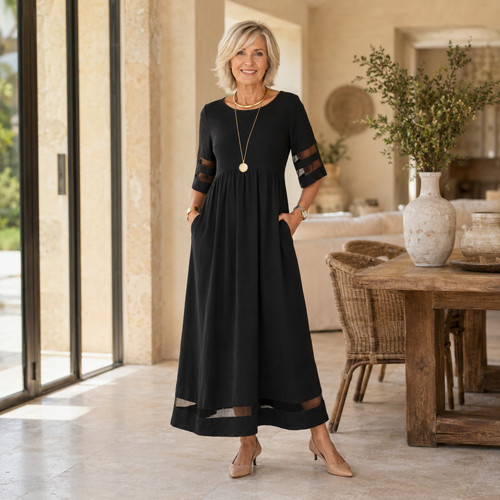 Karina | Flattering Tummy-Smoothing Midi Dress