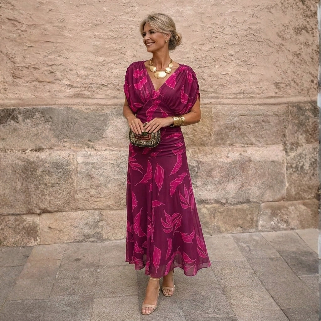 Marita | Off-Shoulder Maxi Dress