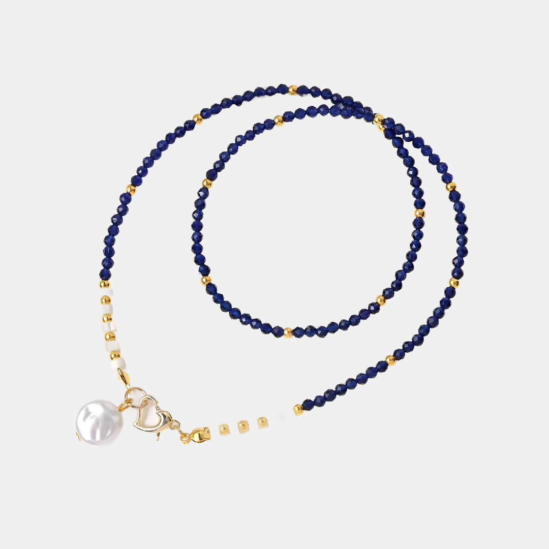 Isla | Beaded Pearl Necklace