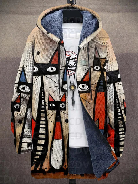 Karin | Luxe Art-Inspired Cardigan