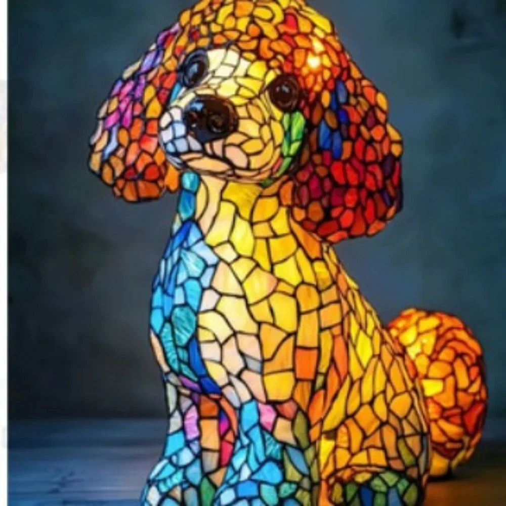 Oreo | Loyal Dog Glow Lamp