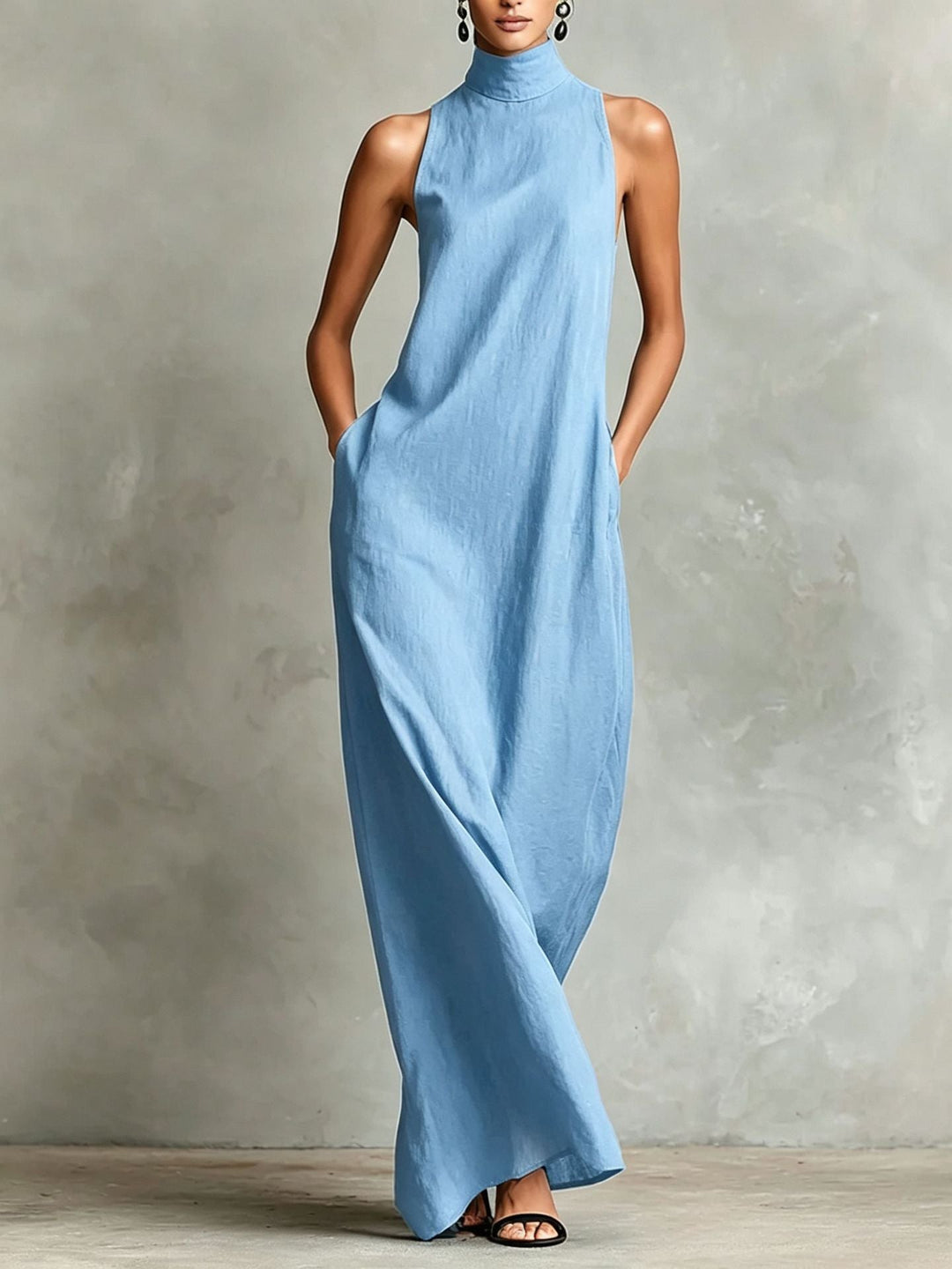 Caterina | Minimalist Maxi Dress
